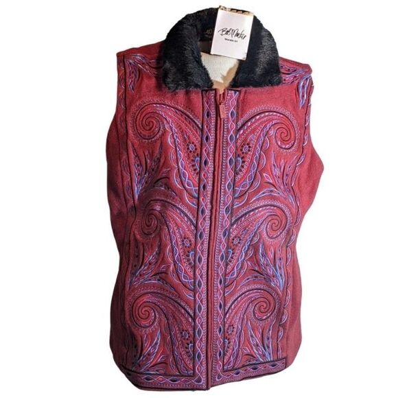 Bob Mackie Jackets & Blazers - 🆕 NWT BOB MACKIE WEARABLE ART LINED VEST